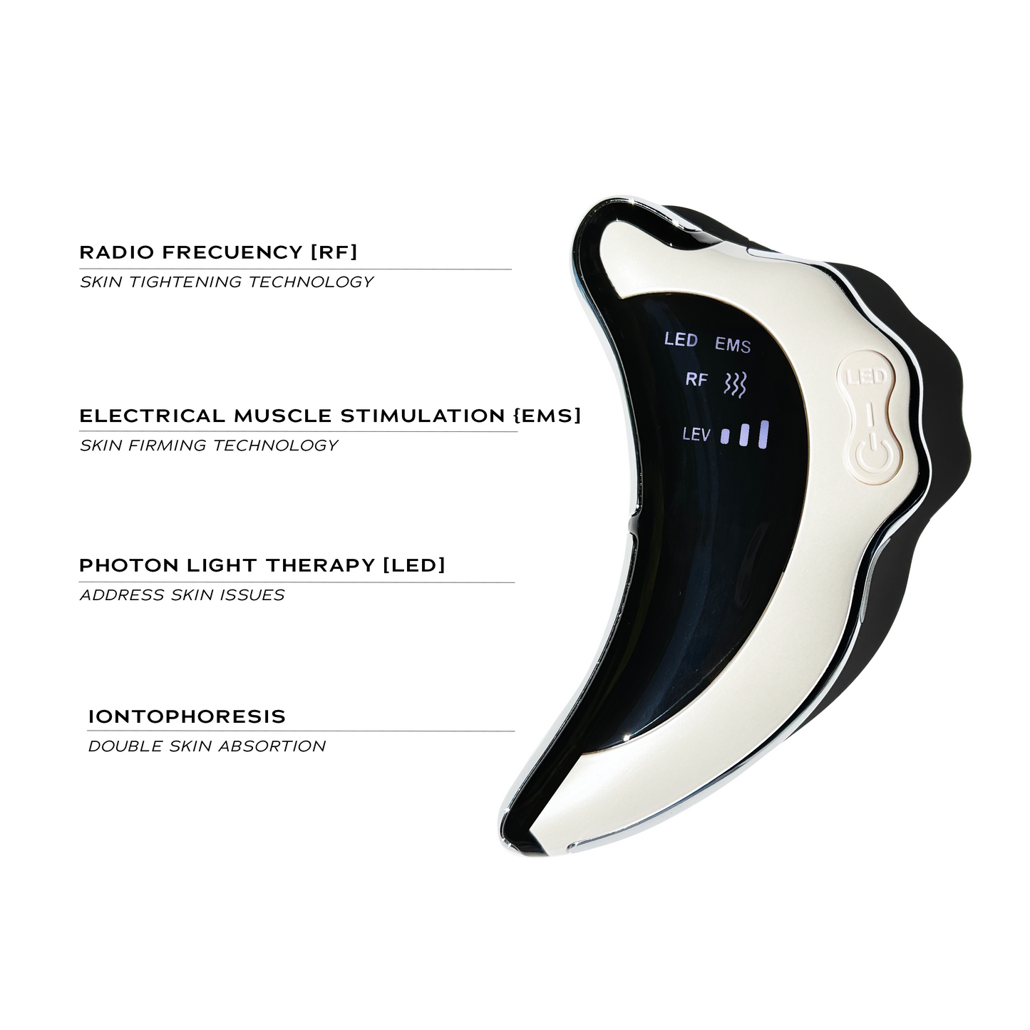 4-in-1 RF Photon Face & Neck Sculptor