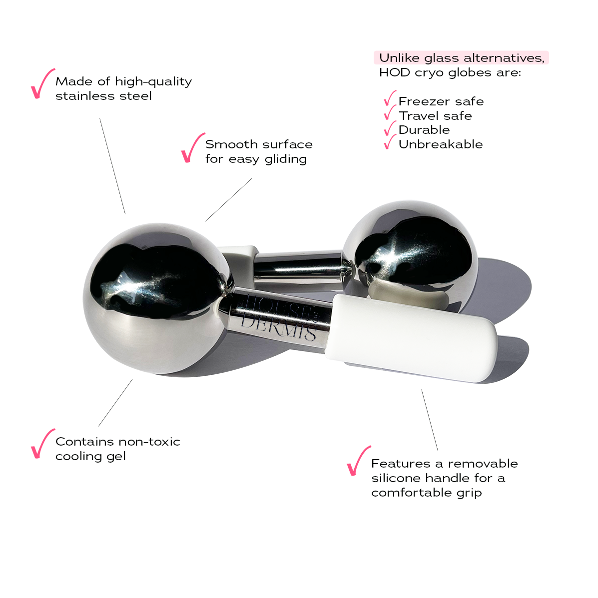 CRYO GLOBES DEPUFFING MASSAGE SET